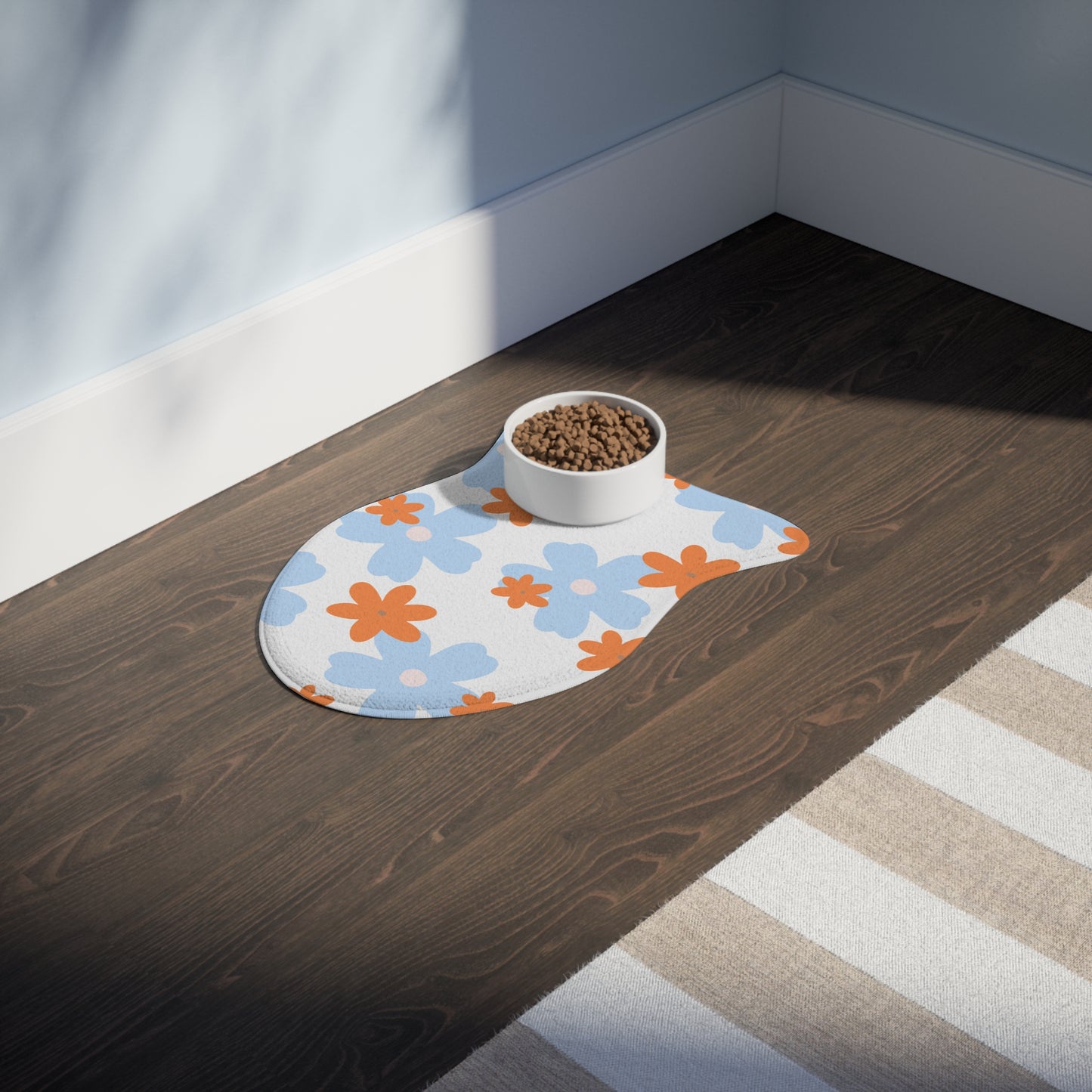 Orange Blossom Pet Feeding Mats