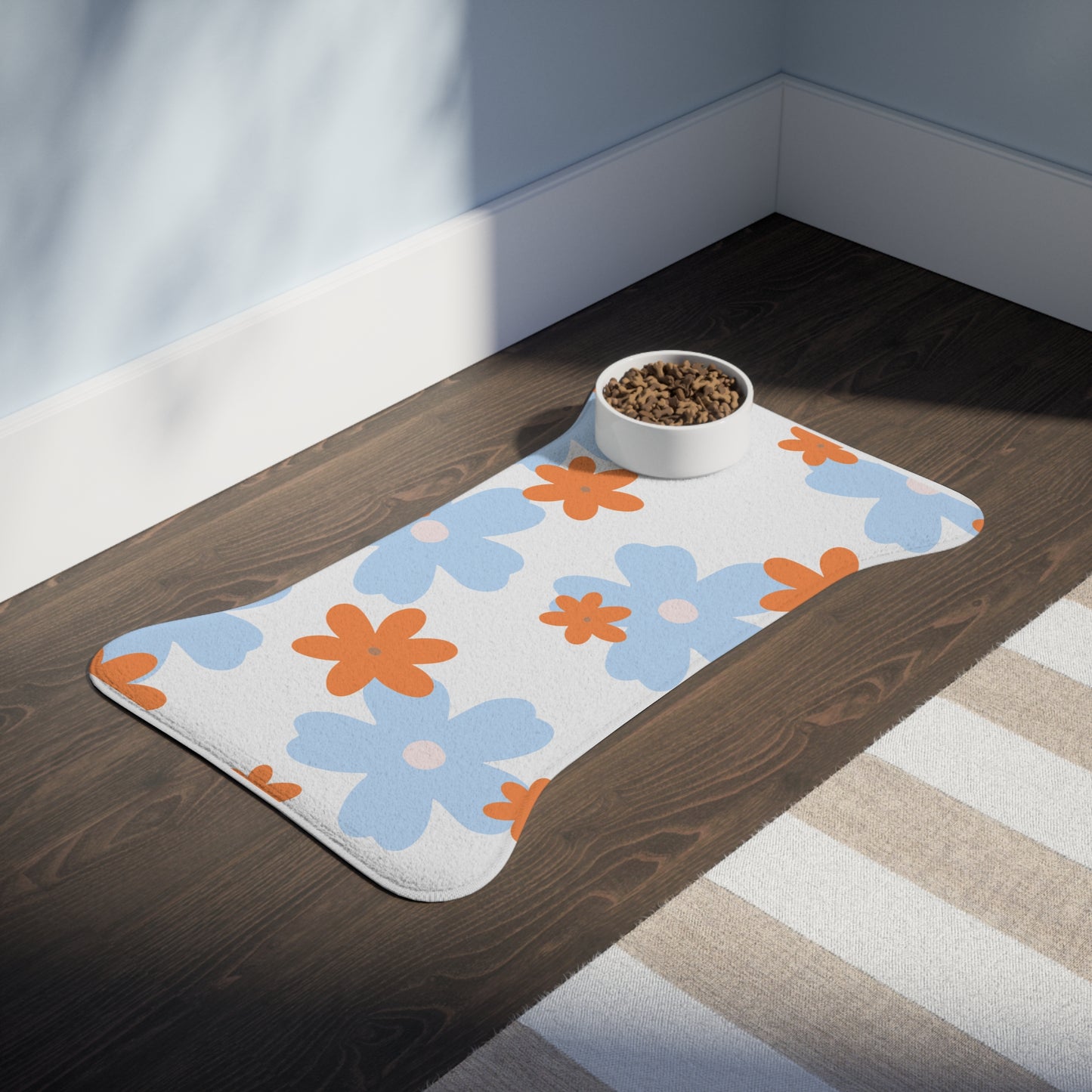 Orange Blossom Pet Feeding Mats