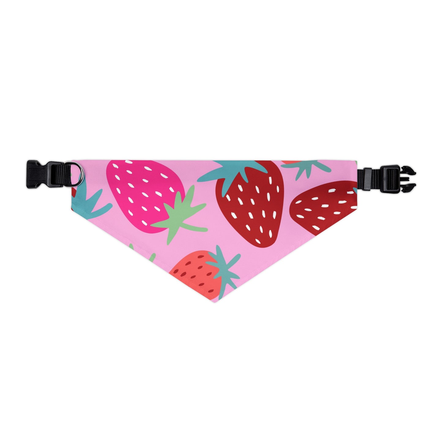 Strawberry Patch Pet Bandana Collar