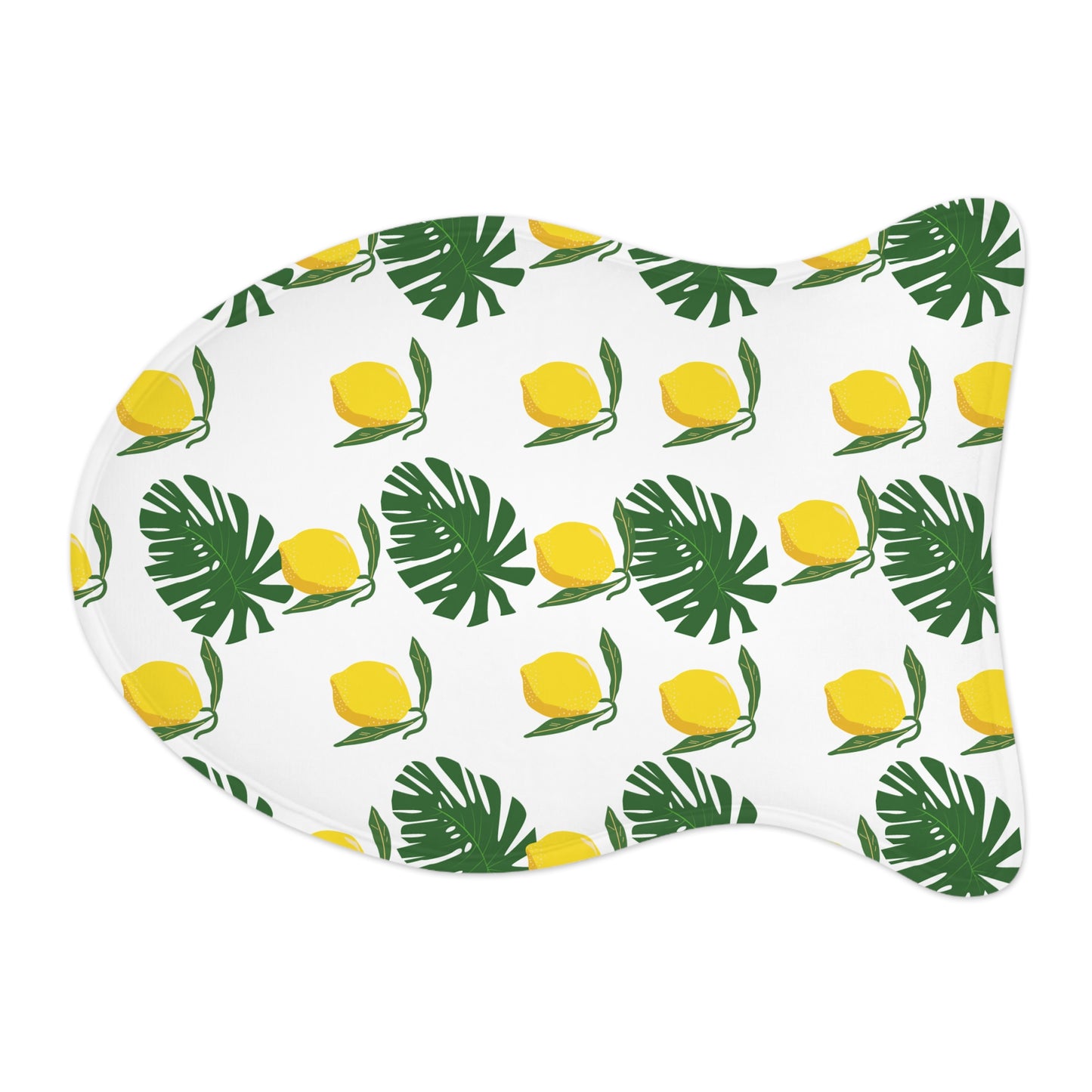 Summer Lemon Pet Feeding Mats