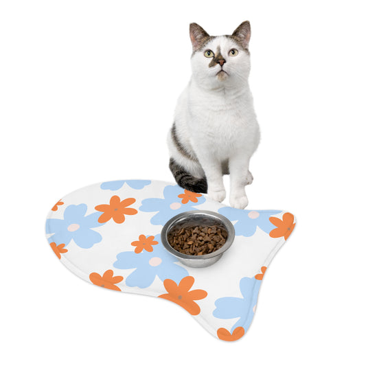 Orange Blossom Pet Feeding Mats