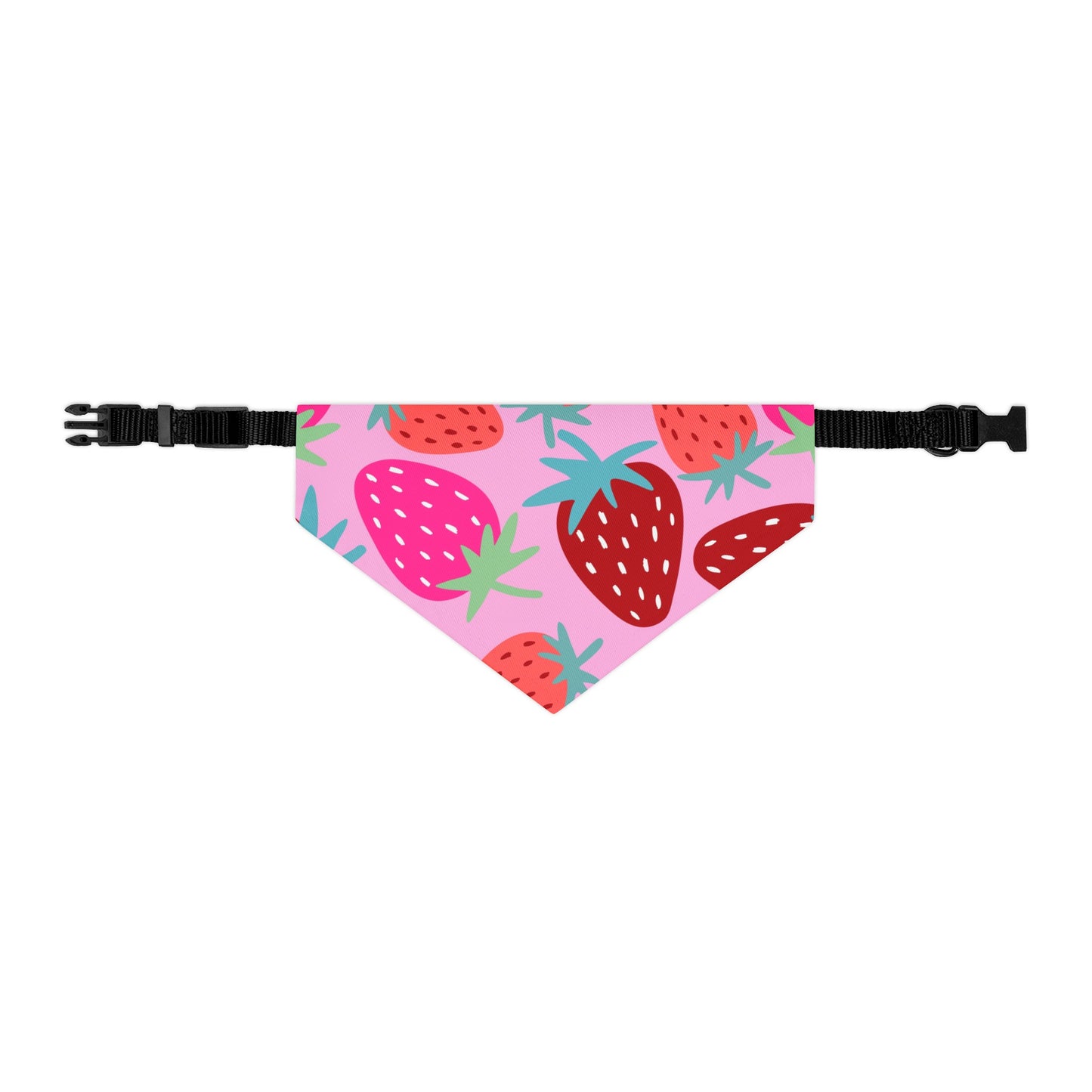 Strawberry Patch Pet Bandana Collar