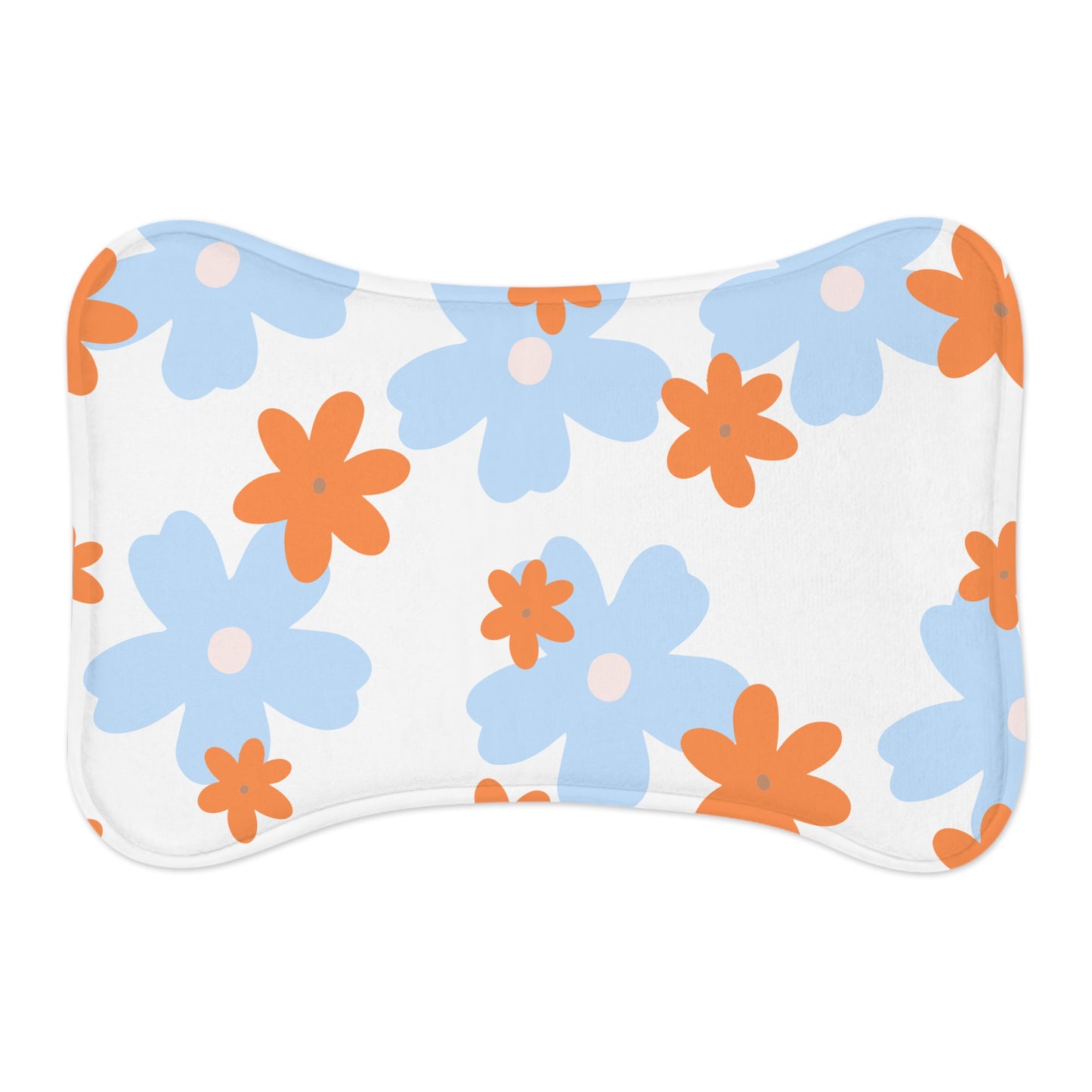 Orange Blossom Pet Feeding Mats