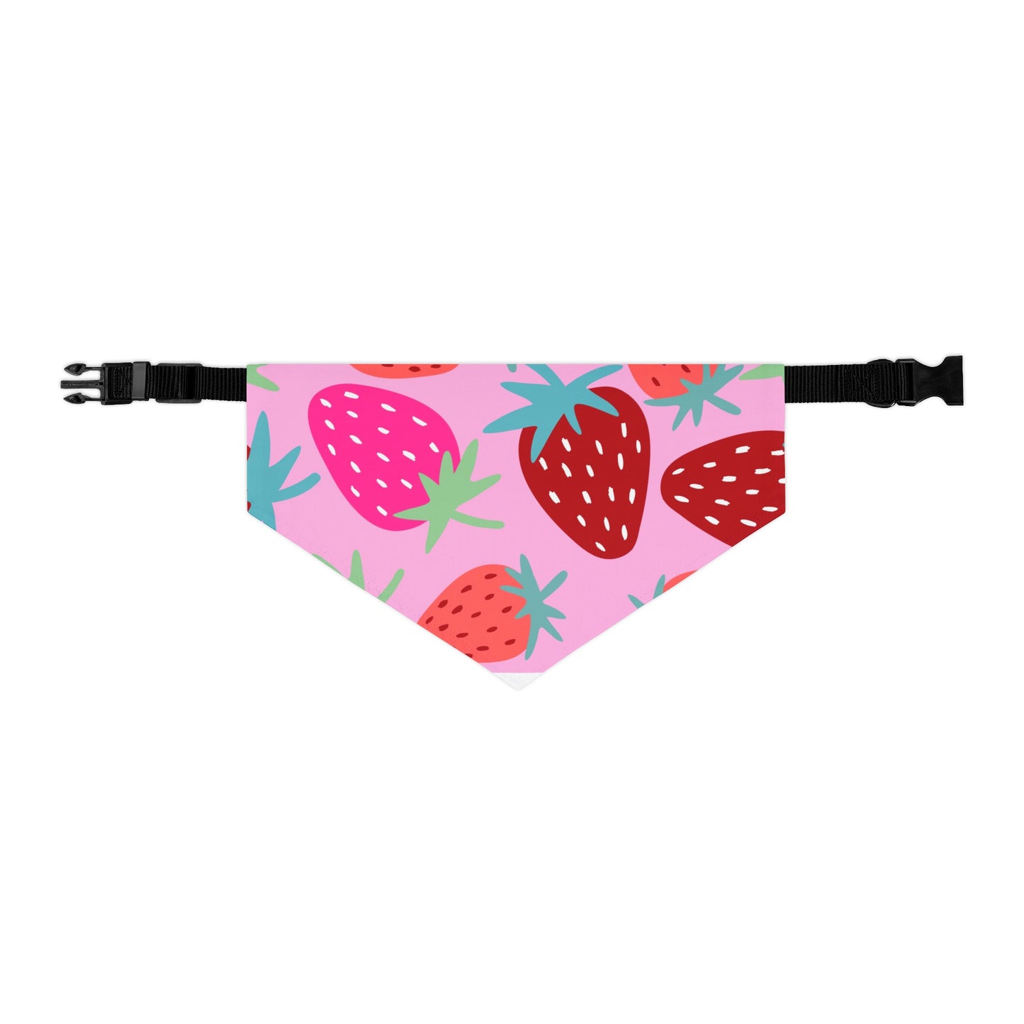 Strawberry Patch Pet Bandana Collar