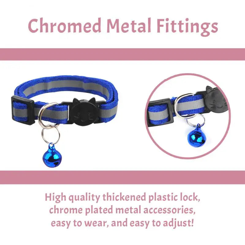 Adjustable Reflective  Pet Collar