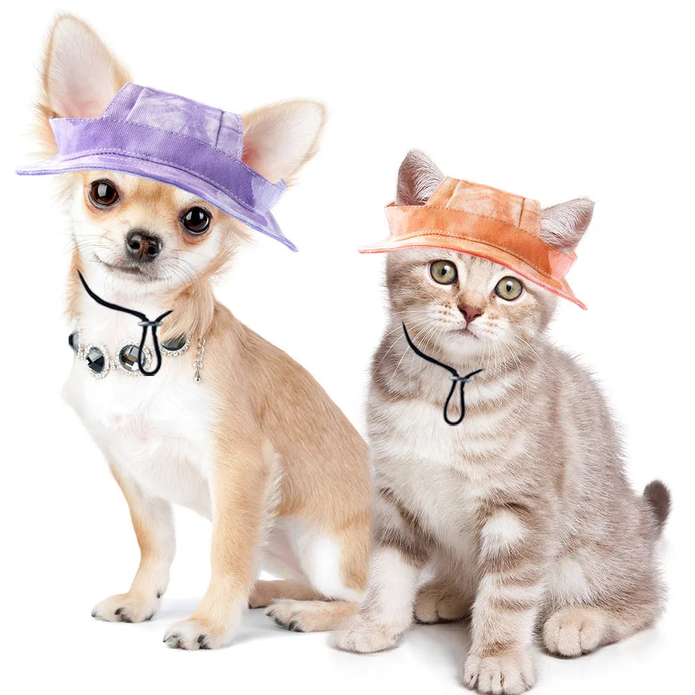 Summer Sunproof Bucket Pet Hat