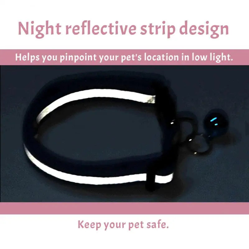 Adjustable Reflective  Pet Collar