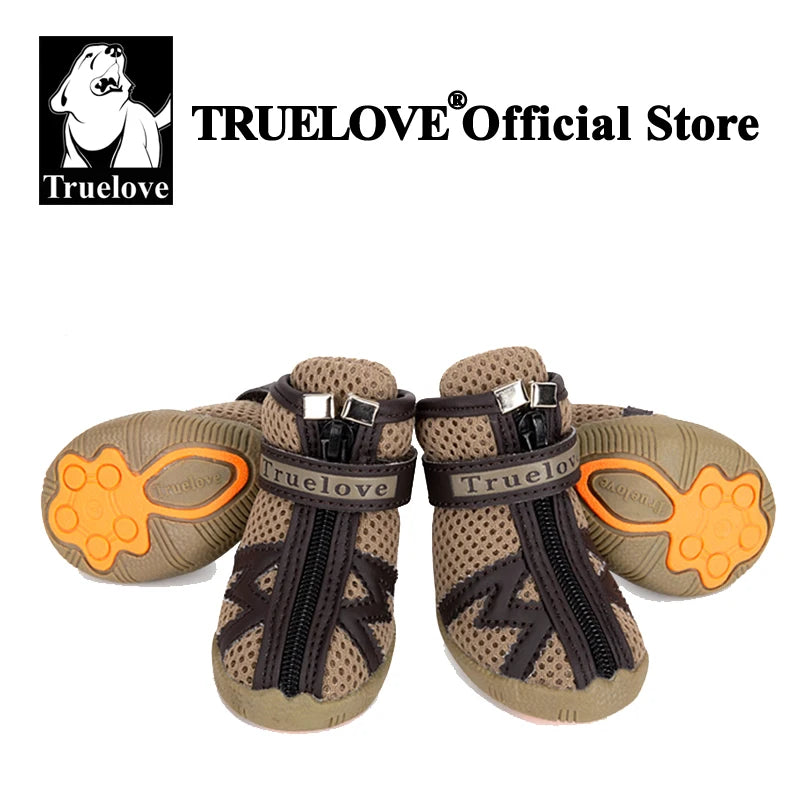 Truelove Mesh Fabric Dog Shoes