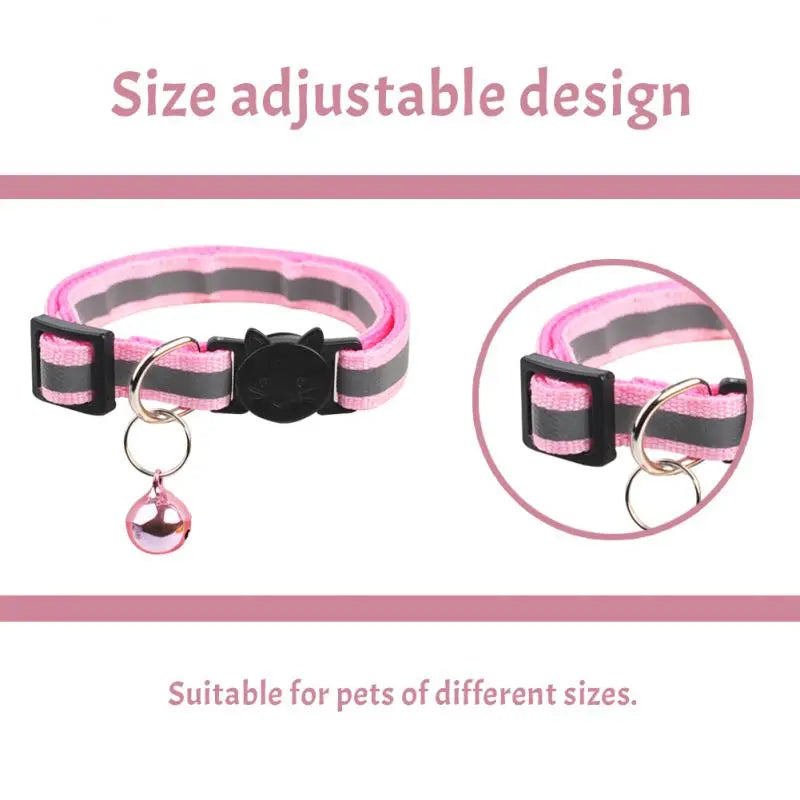 Adjustable Reflective  Pet Collar